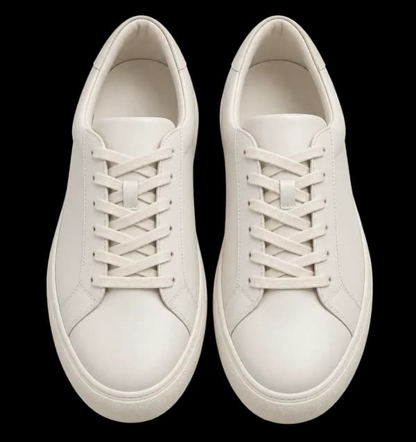 Ivory sneakers